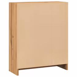 vidaXL Book Cabinet Display Rack Bookshelf Storage Shelf Rack Engineered Wood - oak, 60 x 24 x 76 cm - Additional view 5