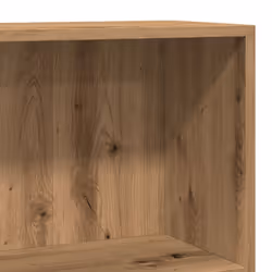 vidaXL Book Cabinet Display Rack Bookshelf Storage Shelf Rack Engineered Wood - oak, 60 x 24 x 76 cm - Additional view 6