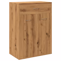 vidaXL Shoe Cabinet Shoe Storage Rack Organiser Shoe Cupboard Engineered Wood - artisan oak