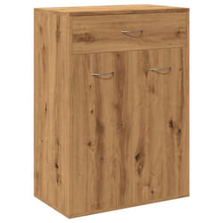 vidaXL Shoe Cabinet Shoe Storage Rack Organiser Shoe Cupboard Engineered Wood - artisan oak