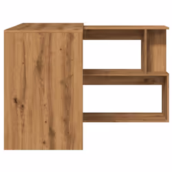 vidaXL Corner Desk Writing Rotable Table Engineered Wood Desk Multi Colours - artisan oak - Additional view 4