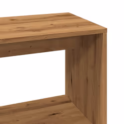 vidaXL Corner Desk Writing Rotable Table Engineered Wood Desk Multi Colours - artisan oak - Additional view 6