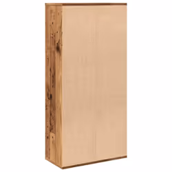 vidaXL Book Cabinet Highboard Book Rack Display Storage Shelf Engineered wood - old wood - Additional view 6