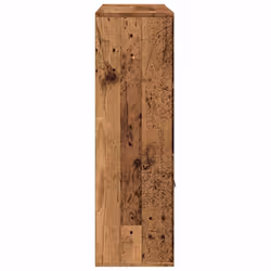 vidaXL Book Cabinet Highboard Book Rack Display Storage Shelf Engineered wood - old wood - Additional view 6
