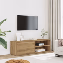 vidaXL TV Cabinet Artisan Oak 120x34x37 cm Engineered Wood TV stand - Additional view 2