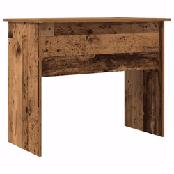 vidaXL Desk Bedroom Office Desk Work Corner Table Study Desk Engineered Wood - old wood - Additional view 5