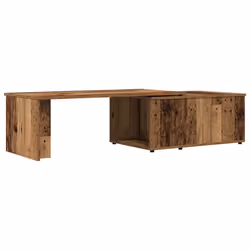 vidaXL Coffee Table Engineered Wood Lounge End Couch Table Desk Multi Colours - old wood
