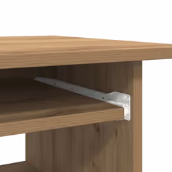 vidaXL Desk Bedroom Office Desk Work Corner Table Study Desk Engineered Wood - artisan oak - Additional view 8