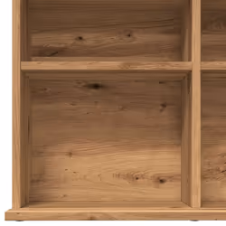 vidaXL CD Cabinet CD Shelf Rack Storage Cabinet Display Shelf Engineered Wood - artisan oak - Additional view 6