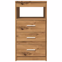 vidaXL Drawer Cabinet Storage Cabinet Chest Drawer Nightstand Engineered Wood - artisan oak - Additional view 4