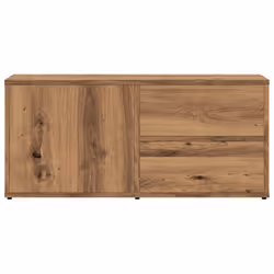 vidaXL TV Cabinet Artisan Oak 80x34x35.5 cm Engineered Wood TV stand - Additional view 3