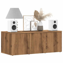 vidaXL TV Cabinet Artisan Oak 80x34x30 cm Engineered Wood TV stand
