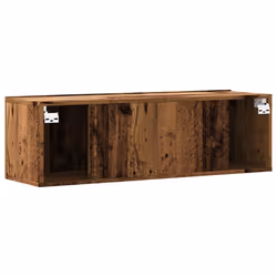vidaXL TV Cabinet Entertainment Centre Media TV Unit TV Stand Engineered Wood - old wood, 1 pcs - Additional view 5