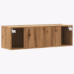 vidaXL Wall Mounted TV Cabinet Floating TV Unit Artisan Oak Engineered Wood - Additional view 5