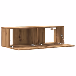 vidaXL Wall Mounted TV Cabinet Floating TV Unit Artisan Oak Engineered Wood - Additional view 6