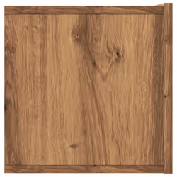 vidaXL Wall Mounted TV Cabinet Floating TV Unit Artisan Oak Engineered Wood - Additional view 4