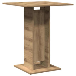 vidaXL Bistro Table Bar Pub Table Patio Outdoor Dining Table Engineered Wood - artisan oak