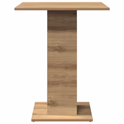 vidaXL Bistro Table Bar Pub Table Patio Outdoor Dining Table Engineered Wood - artisan oak