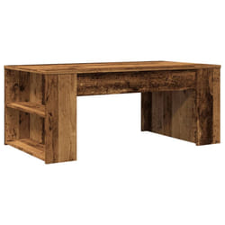 vidaXL Coffee Table Hallway Side End Table Tea Sofa Table Engineered Wood - old wood