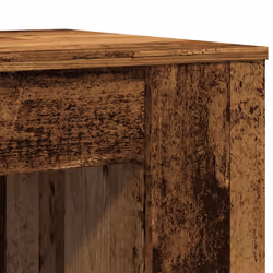 vidaXL Coffee Table Hallway Side End Table Tea Sofa Table Engineered Wood - old wood - Additional view 6