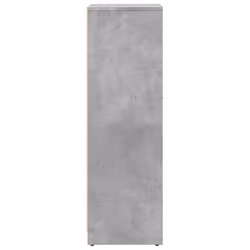 vidaXL Bathroom Cabinet Concrete Grey 30x30x95 cm Engineered Wood - Additional view 4