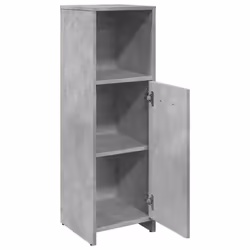 vidaXL Bathroom Cabinet Concrete Grey 30x30x95 cm Engineered Wood - Additional view 6
