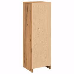 vidaXL Bathroom Cabinet Cupboard Storage Rack Washer Shelf Engineered Wood - artisan oak - Additional view 5