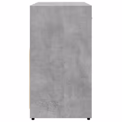 vidaXL Bathroom Sink Cabinet Concrete Grey 60x33x60 cm Engineered Wood - Additional view 6