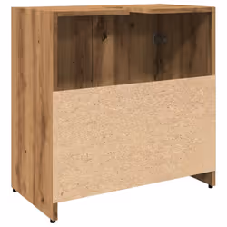vidaXL Bathroom Cabinet Engineered Wood Cupboard Organiser Board Multi Colours - artisan oak - Additional view 7
