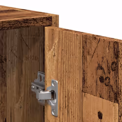 vidaXL Bathroom Furniture Set Chipboard Storage Unit Cabinet Multi Colours - old wood - Additional view 7