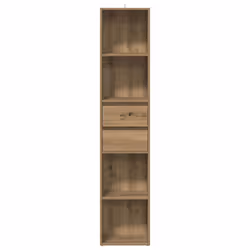 vidaXL Book Cabinet Artisan Oak 36x30x171 cm Engineered Wood bookcase - Additional view 3