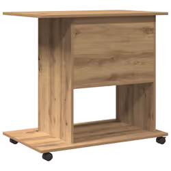 vidaXL Computer Desk Chipboard PC Laptop Table Desk Workstation Multi Colours - artisan oak - Additional view 5