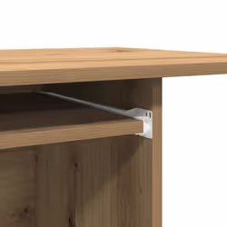 vidaXL Computer Desk Chipboard PC Laptop Table Desk Workstation Multi Colours - artisan oak - Additional view 7