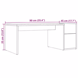 vidaXL Coffee Table Chipboard Couch Sofa Table Side End Tea Desk Multi Colours - artisan oak - Additional view 8