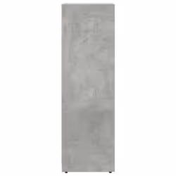 vidaXL Bathroom Cabinet Concrete Grey 30x30x95 cm Engineered Wood - Additional view 4