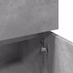 vidaXL Bathroom Cabinet Concrete Grey 30x30x95 cm Engineered Wood - Additional view 8