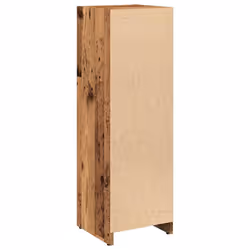vidaXL Bathroom Cabinet Washroom Storage Cabinet Cupboard Engineered Wood - old wood - Additional view 5