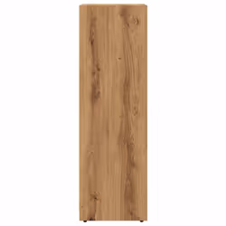 vidaXL Bathroom Cabinet Washroom Storage Cabinet Cupboard Engineered Wood - artisan oak - Additional view 4