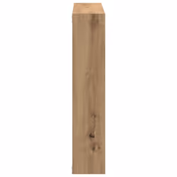 vidaXL Wall Shelf Artisan Oak 90x16x78 cm Engineered Wood floating shelf - Additional view 4