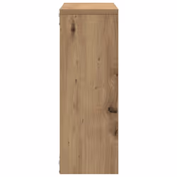 vidaXL Wall Shelf Wall-Mounted Shelf Storage Display Rack Engineered Wood - artisan oak - Additional view 4