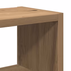 vidaXL Wall Shelf Wall-Mounted Shelf Storage Display Rack Engineered Wood - artisan oak - Additional view 6