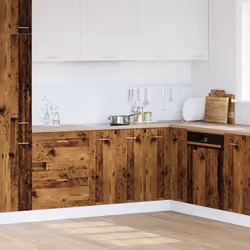 vidaXL Bottom Cabinet Storage Cupboard Shelf Cabinet Old Wood Engineered Wood - Additional view 2