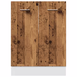 vidaXL Bottom Cabinet Storage Cupboard Shelf Cabinet Old Wood Engineered Wood - Additional view 4