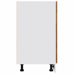 vidaXL Bottom Cabinet Storage Cupboard Shelf Cabinet Old Wood Engineered Wood - Additional view 5