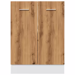 vidaXL Bottom Cabinet Storage Cupboard Cabinet Artisan Oak Engineered Wood - Additional view 4