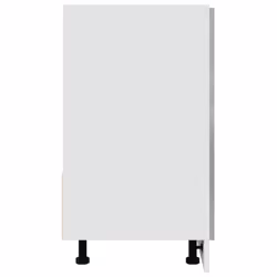 vidaXL Sink Bottom Cabinet Kitchen Cabinet Unit Concrete Grey Engineered Wood - Additional view 5
