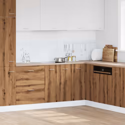 vidaXL Sink Bottom Cabinet Storage Kitchen Cabinet Artisan Oak Engineered Wood