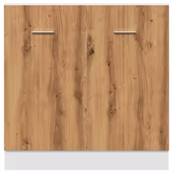 vidaXL Sink Bottom Cabinet Storage Kitchen Cabinet Artisan Oak Engineered Wood - Additional view 4
