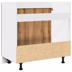 vidaXL Sink Bottom Cabinet Storage Kitchen Cabinet Artisan Oak Engineered Wood - Additional view 6