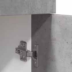 vidaXL Drawer Bottom Cabinet Kitchen Cabinet Concrete Grey Engineered Wood - Additional view 5